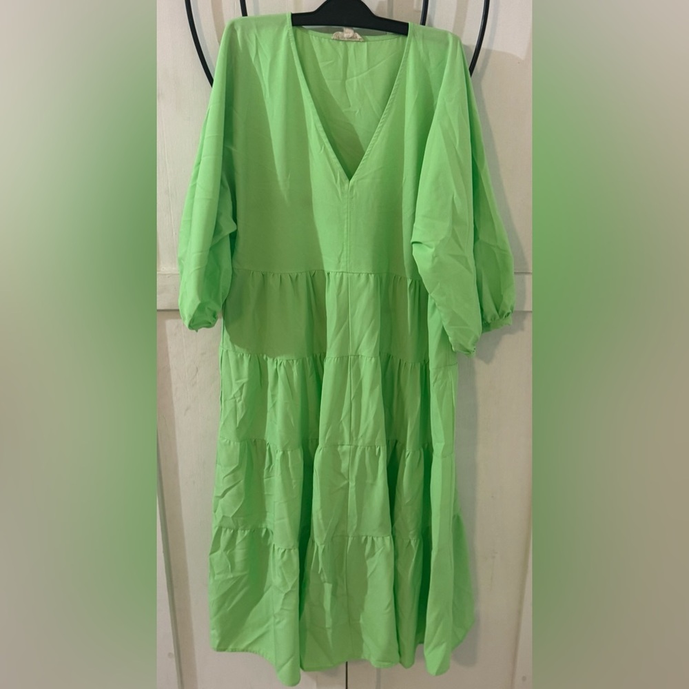 Green women Dress